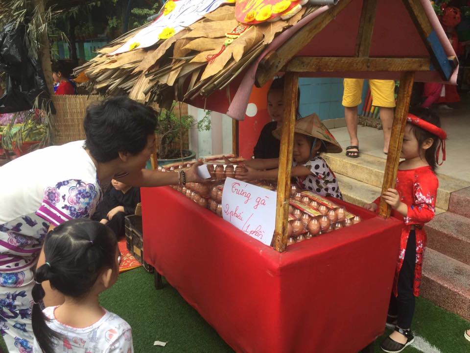 Chợ quê cho bé