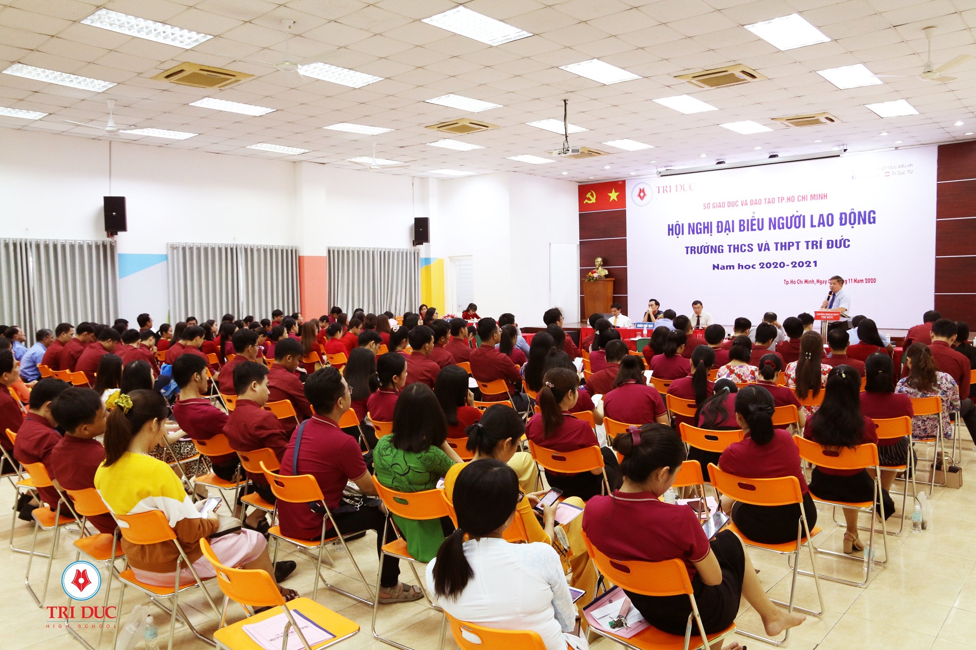 hội nghị người lao động năm học 2020-2021 trường thcs-thpt trí đức