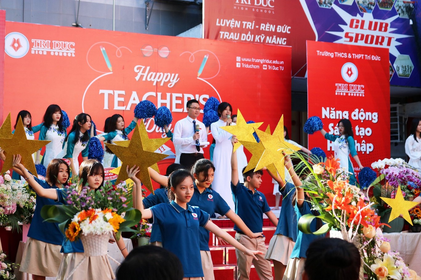 ngày nhà giáo việt nam 20-11-2020 tại trường trí đức quận tân phú tp hồ chí minh