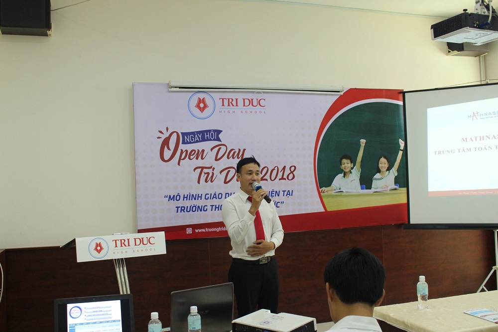 ngay hoi open day truong tri duc tphcm - truong noi tru - truong ban tru