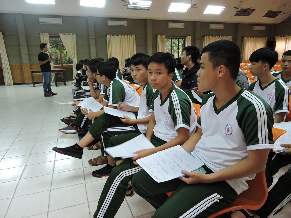 hoc tap thuc te tai thao cam vien - truong noi tru ban tru tri duc tphcm
