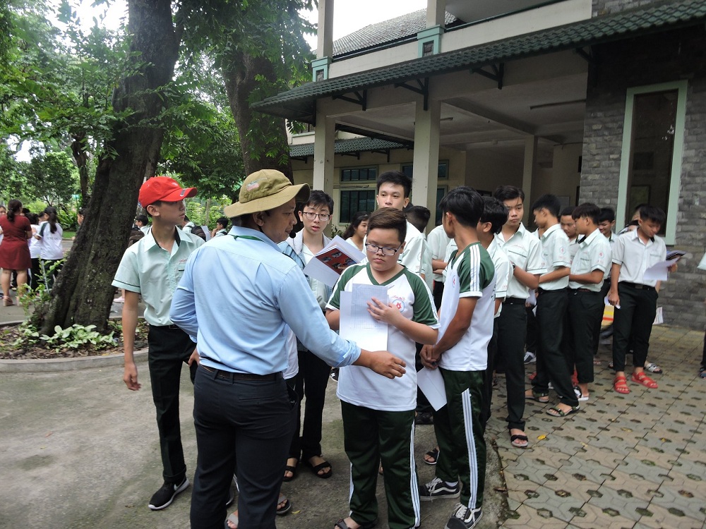 hoc tap thuc te tai thao cam vien - truong noi tru ban tru tri duc tphcm