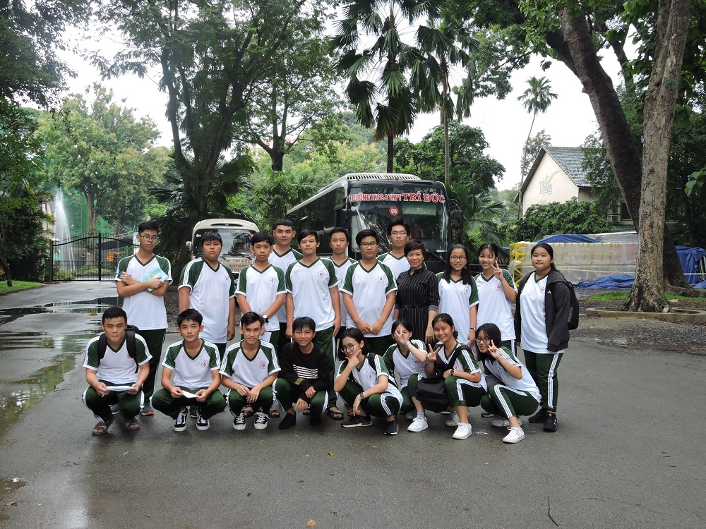 hoc tap thuc te tai thao cam vien - truong noi tru ban tru tri duc tphcm
