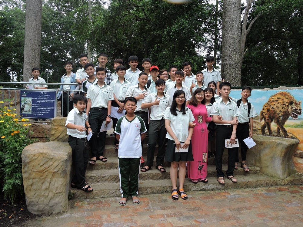 hoc tap thuc te tai thao cam vien - truong noi tru ban tru tri duc tphcm