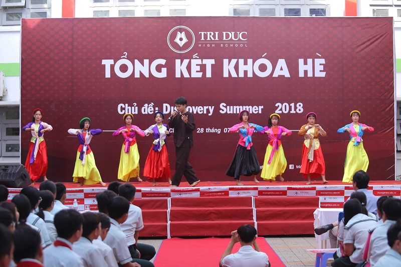 tong ket khoa he 2018 - truong noi tru ban tru - truong tri duc
